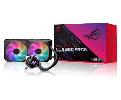 Wentylator do komputera ASUS ROG STRIX LC II 280 ARGB 2x140mm